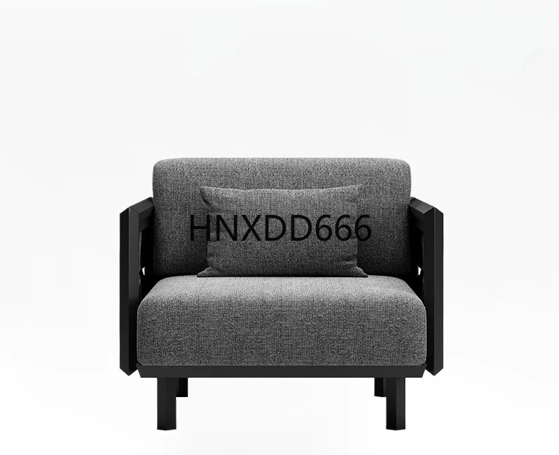

Outdoor rattan sofa coffee table combination