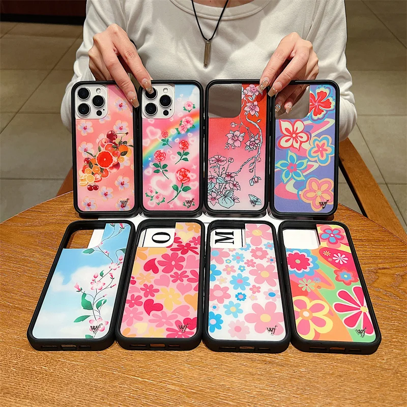 

Wildflower Trixie Mattel Flower Power Phone Case For iPhone 17 16 15 14 13 12 Pro Max wf Bloom Baby Heavenly Roses Floral Cover