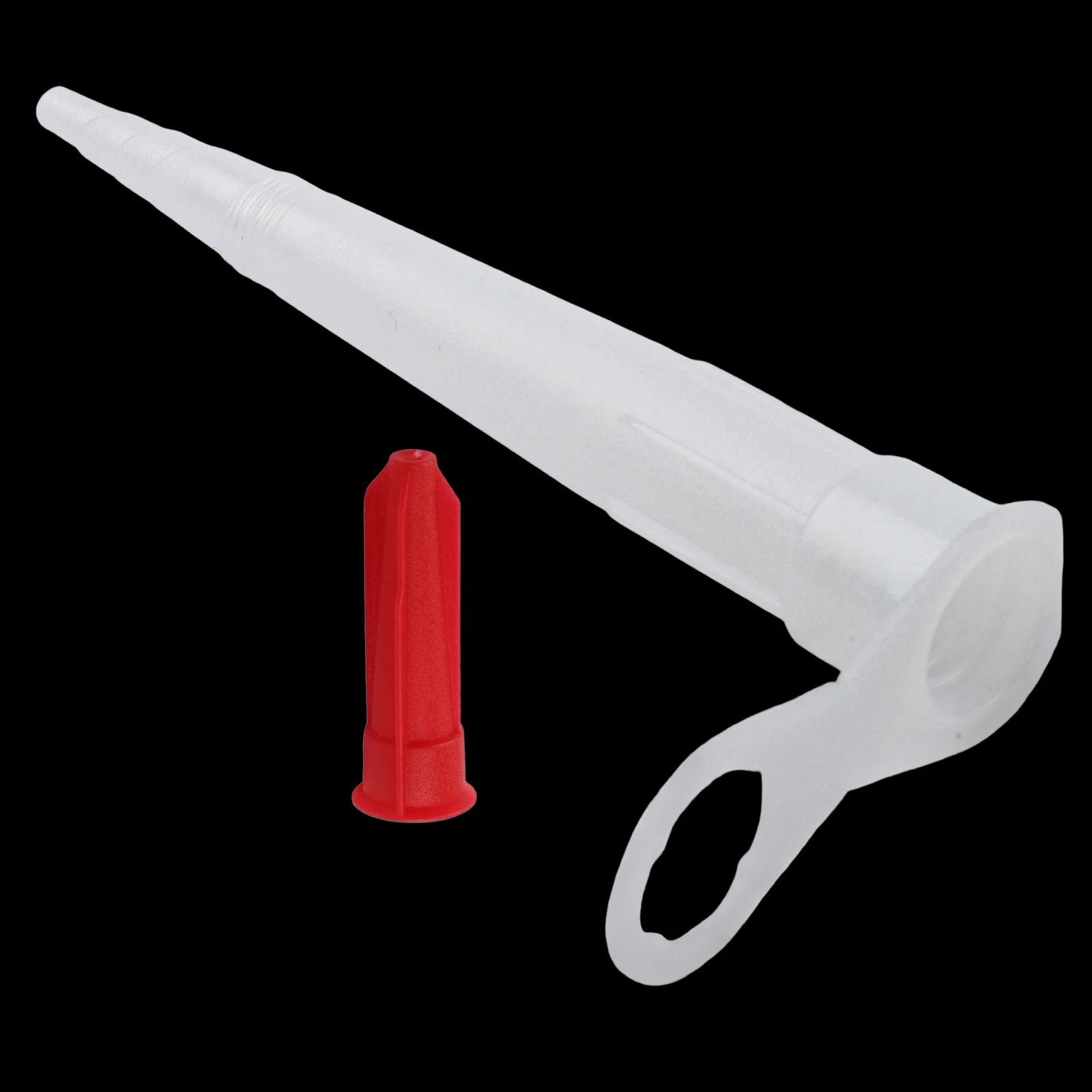 Threaded Caulking Nozzle Cap Set for Silicone and Mastic Cartridges to Avoid Drying and Waste of Partially Used Tubes
