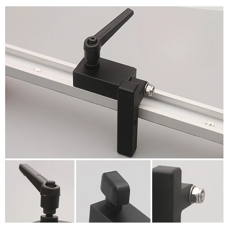 New, chute, modification, limit, woodworking tools, slider T-slot, aluminum DIY flip-chip household tools