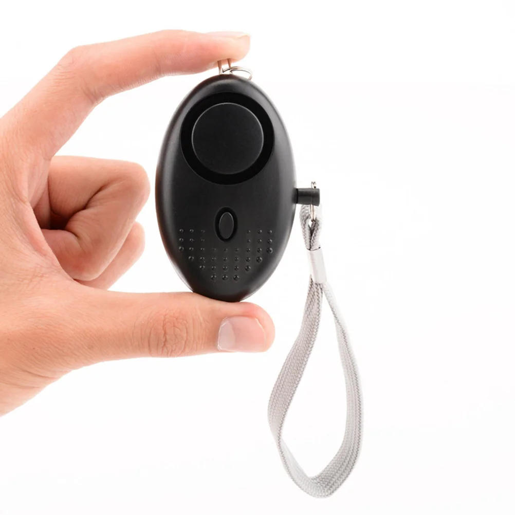 2 قطعة إنذار شخصي للطوارئ 130Db صفارة الإنذار بصوت عال مع جهاز أمان مدمج خفيف للسفر والمنزل وحماية سلسلة المفاتيح المدرسية