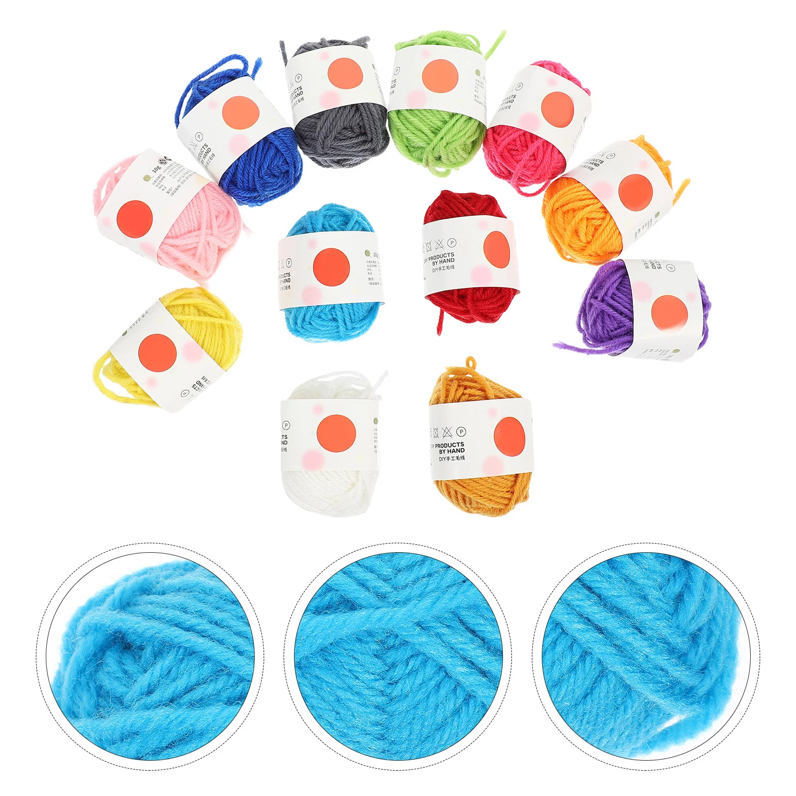 

1Set Cotton Thread Soft Long Staple for Knitting Crochet DIY Jewelry Making Supplies Knitting & Crochet Supplies