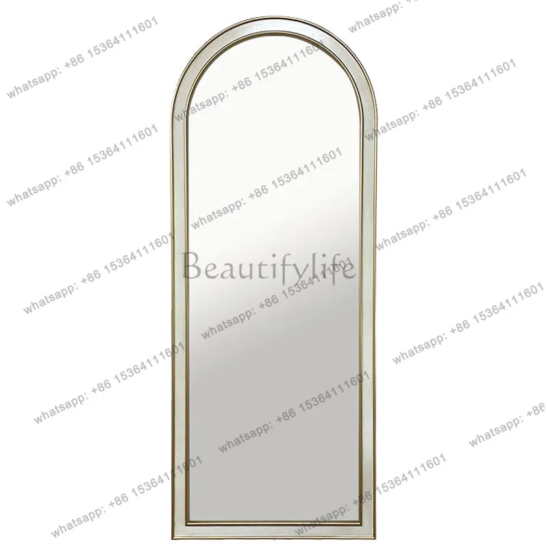 

Французское зеркало от пола до потолка, магазин одежды, персонализированное зеркало всего тела, домашнее зеркало в полный рост на заказ