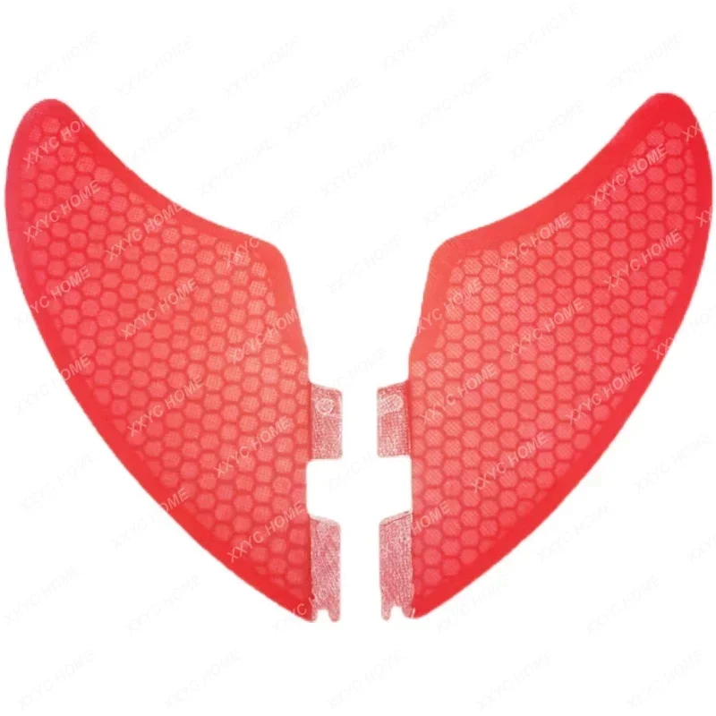 Bilong FCS II Head Surfboard Fin Fiberglass Fish Board Double Fin Surf Fins