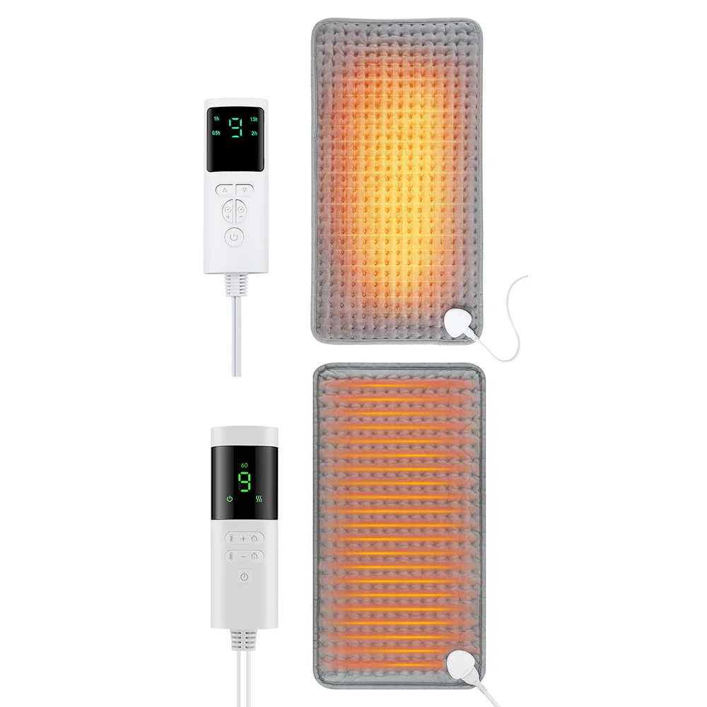 30*60CM Heating Pad Electric Blanket with 9 Levels Constant Temp 4 Mode Timer for Body Abdomen Back Legs Hands Thermal Mat