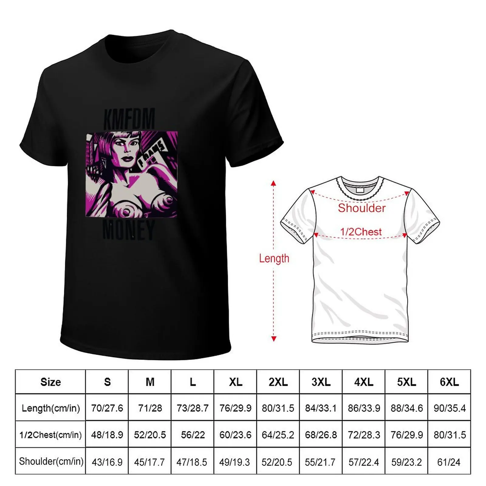 KMFDM T-Shirt Breathable Gym Short Sleeve T-Shirt
