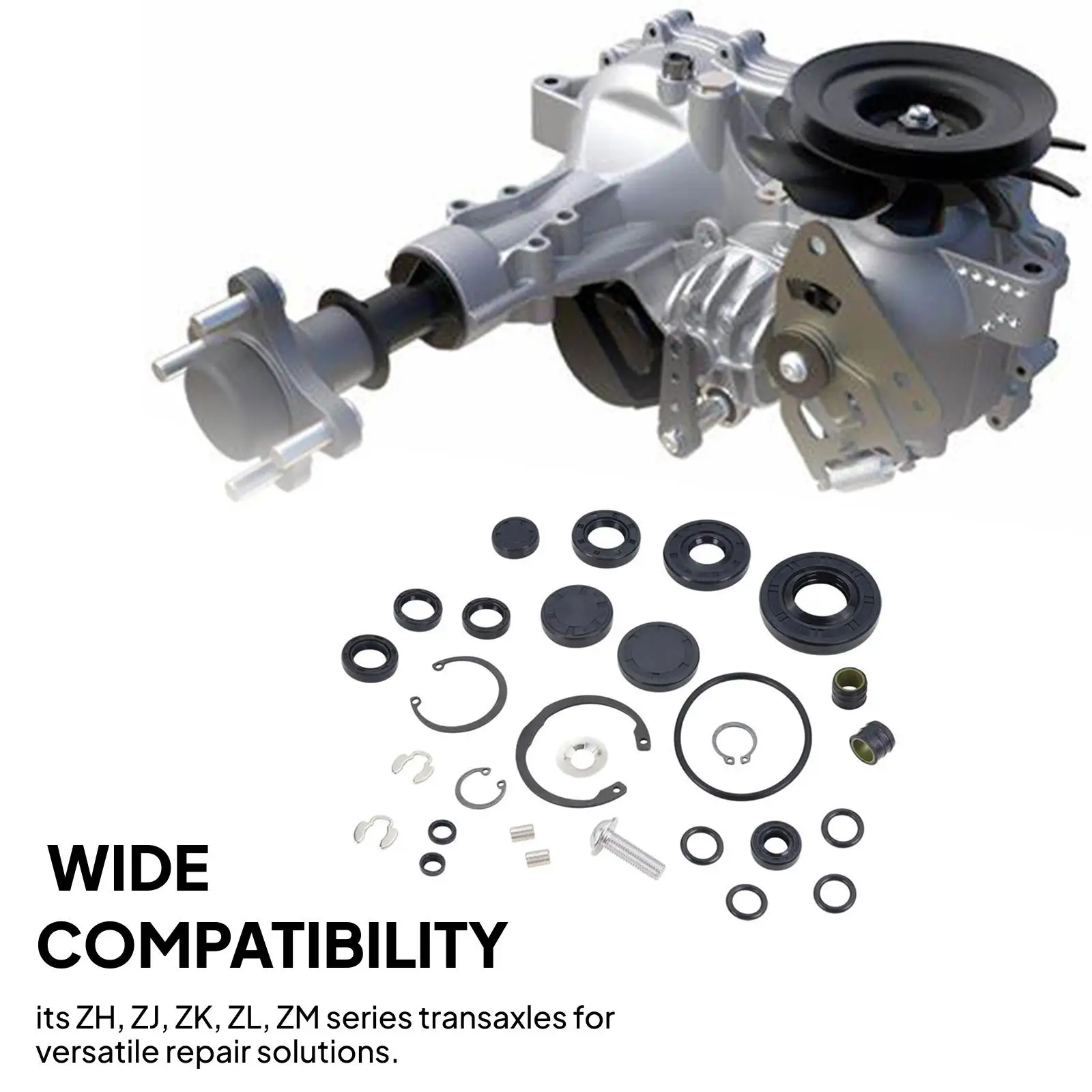 Transmission Seal Kit 71410/72994/73107 Easy Installation Accessories Repair Part Replacing for Zt-3100 Zt-3200 Zt-2800 Zt-3400