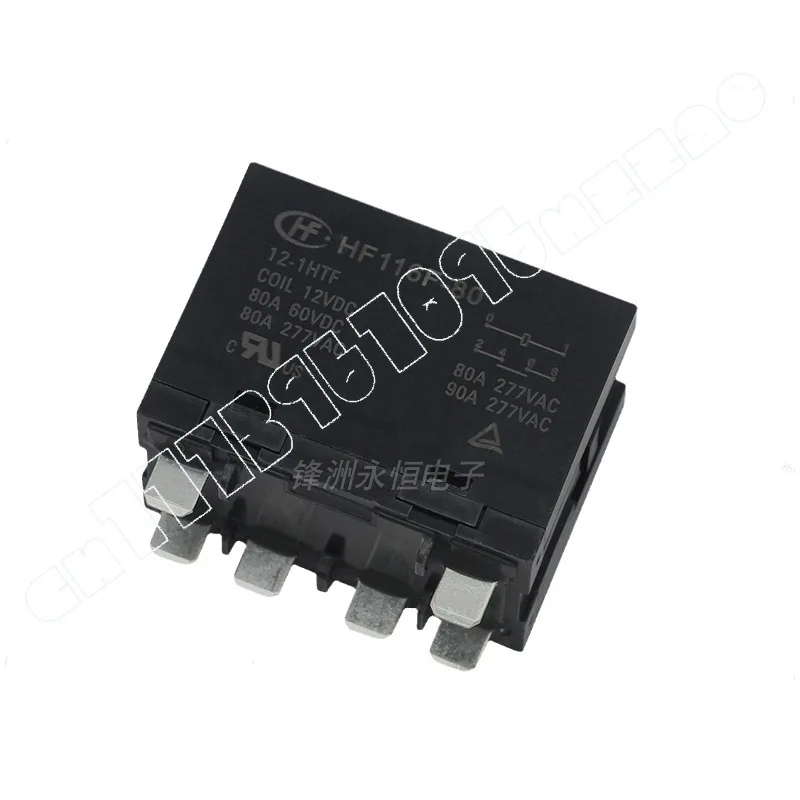 

HF 116 F - 80-12-24 - 1 HTF Normally Open 80A277VAC High Power Relay 12VDC24VDC