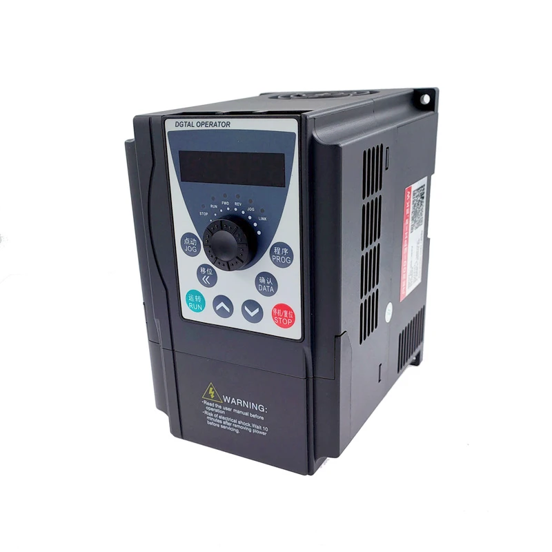 VFD Frequency Converter 0.75/1.5/2.2kw Single Phase 220V 380V Three Phase Inverter Converter for Motor Speed Control view 6