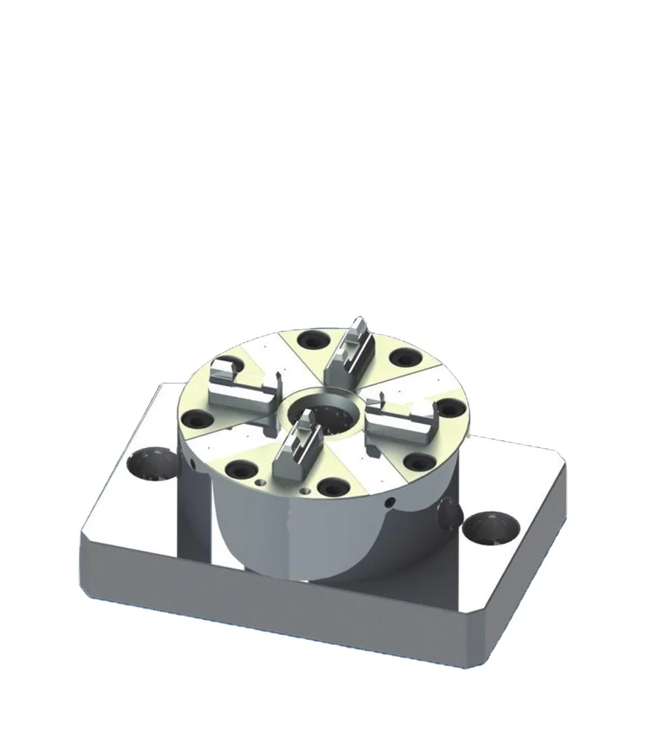 

Front Mounted Lathe Chuck 4 Jaw Pneumatic Chuck