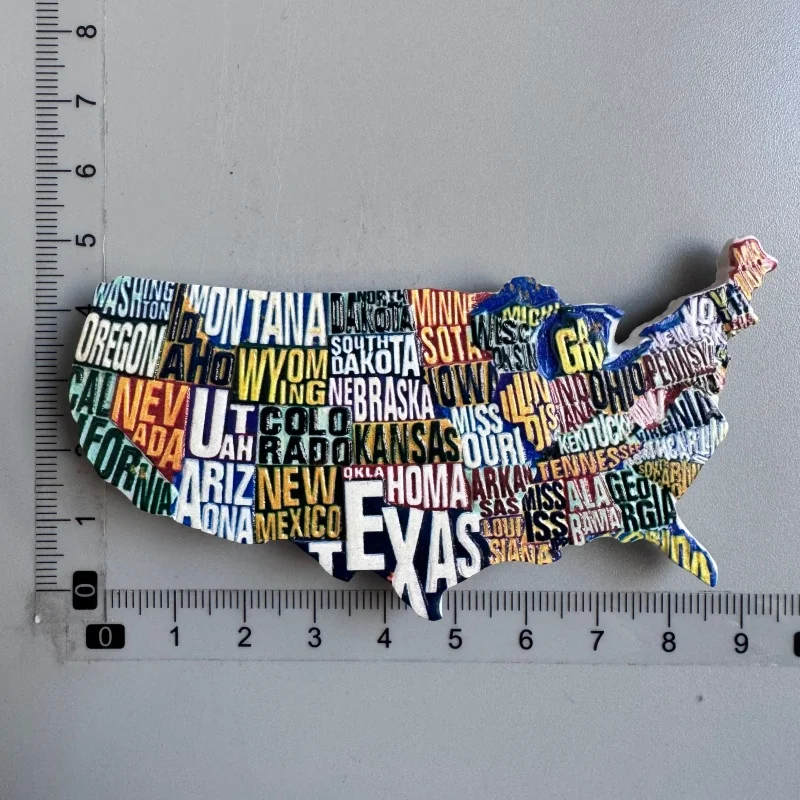 USA Las Vegas Los Angeles New York Touristen-Souvenirs Amerika Kühlschrankmagnete Kühlschrankaufkleber Wohndekoration – Detail 5