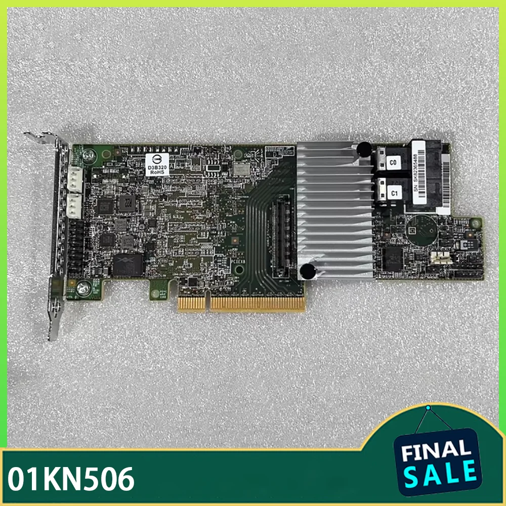 

RAID-карта 12 ГБ/с с кэшами 1 ГБ поддерживает RAID0, 1,5,10, и т. д. Карта массива 730-8i 1G 01KN506