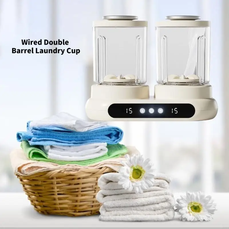 J1HF Twin Compartment Electric Washer Simultaneous Separate Wash Quiet Motor Design