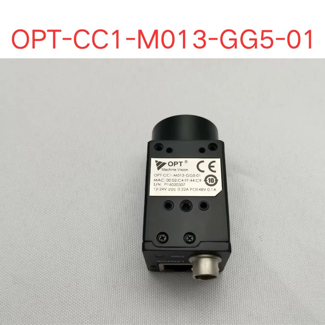 used Industrial camera OPT-CC1-M013-GG5-01  test OK Fast shipping