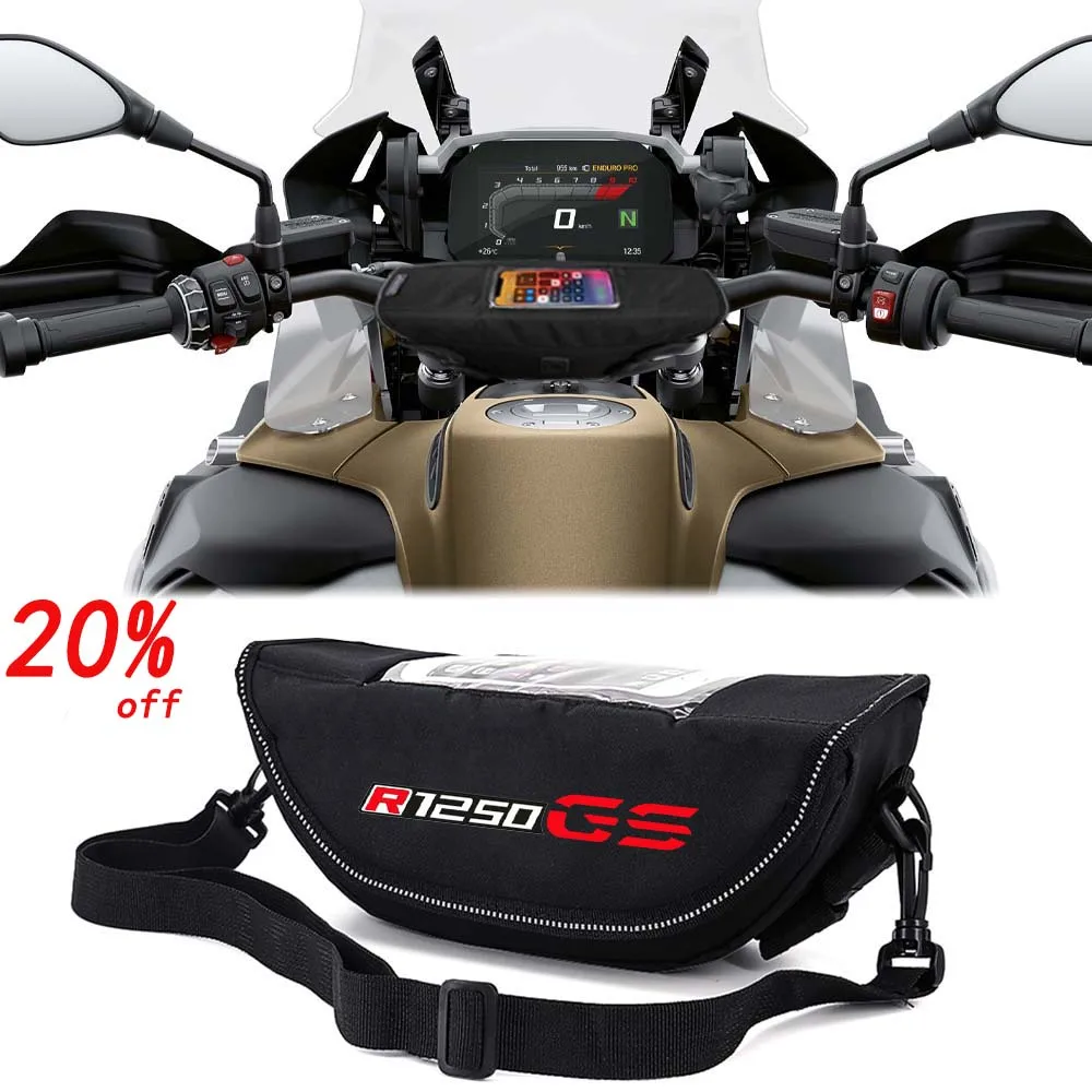 

For BMW R1250GS R1250 GS gs Motorcycle accessory Waterproof And Dustproof Handlebar Storage Bag navigation bag