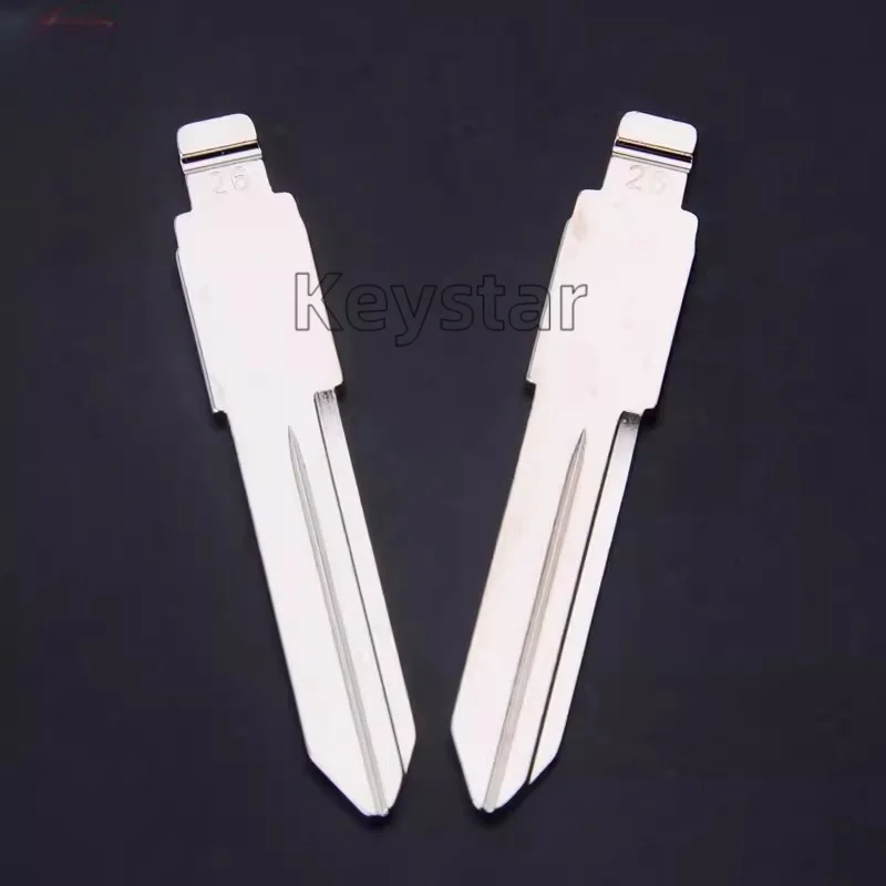 10pcs/Lot Car Key Blank 26# KD Key Blade GM37 39 40 Blade for GM Chevrolet Buick Cadillac for KD KEYDIY VVDI Xhorse Flip Remote