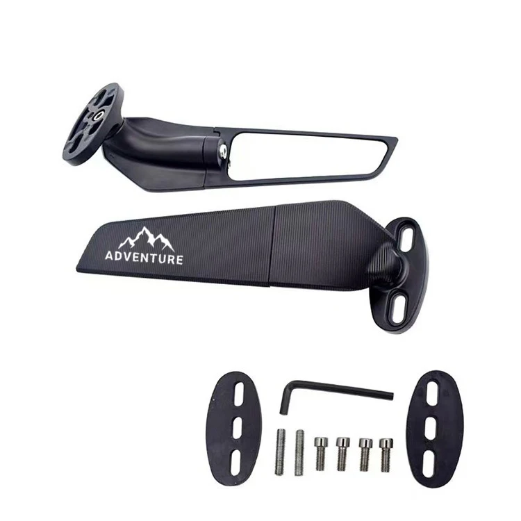 Modified Motorcycle Mirrors For bmw F900GS Adventure R1200GS F 1300 GS Adjustable Rotating Rearview Wind Swivel Wing Side Mirror