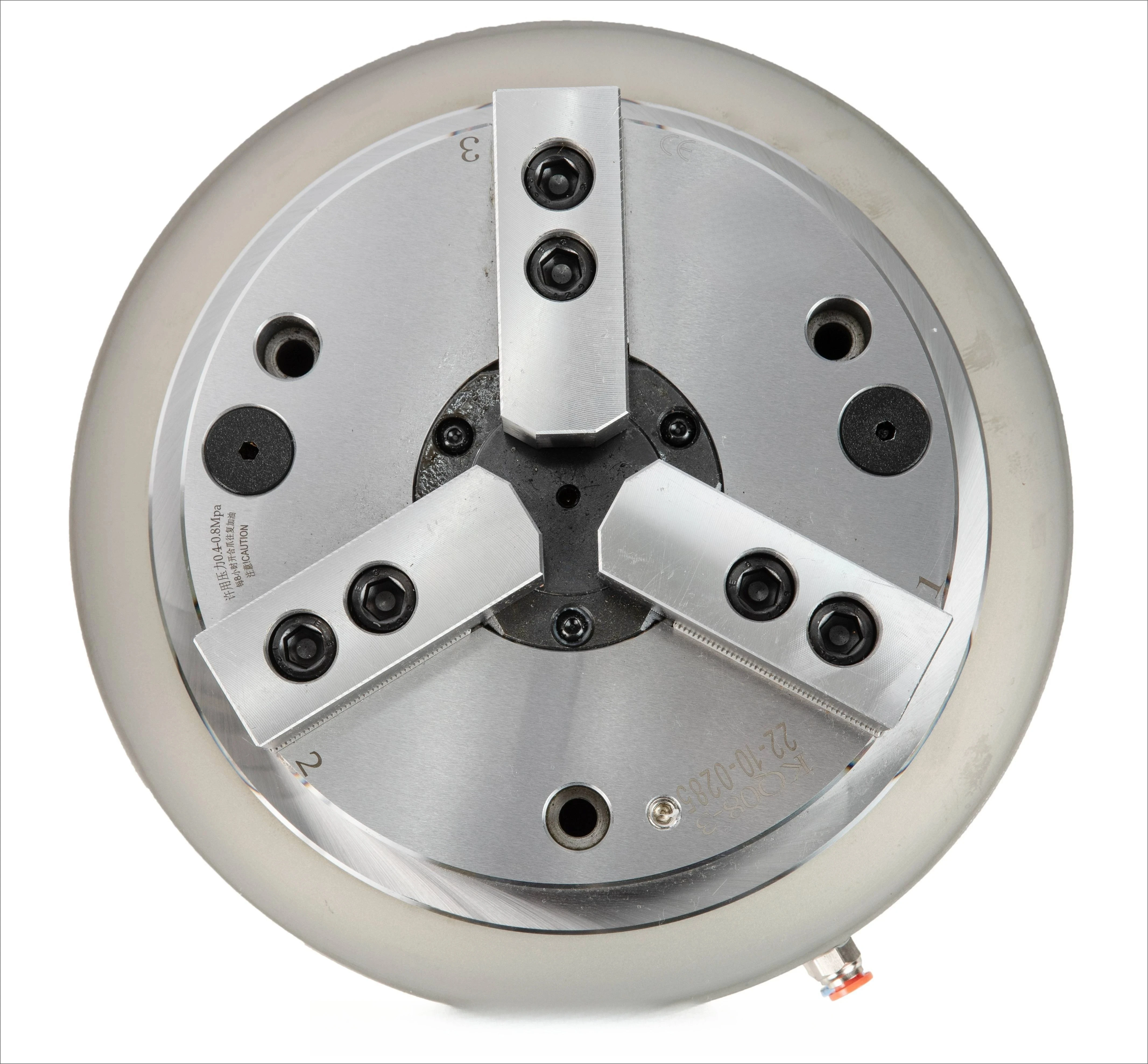 

with High Accuracy for Industrial CNC ApplicationsFront Mount Pneumatic Chuck