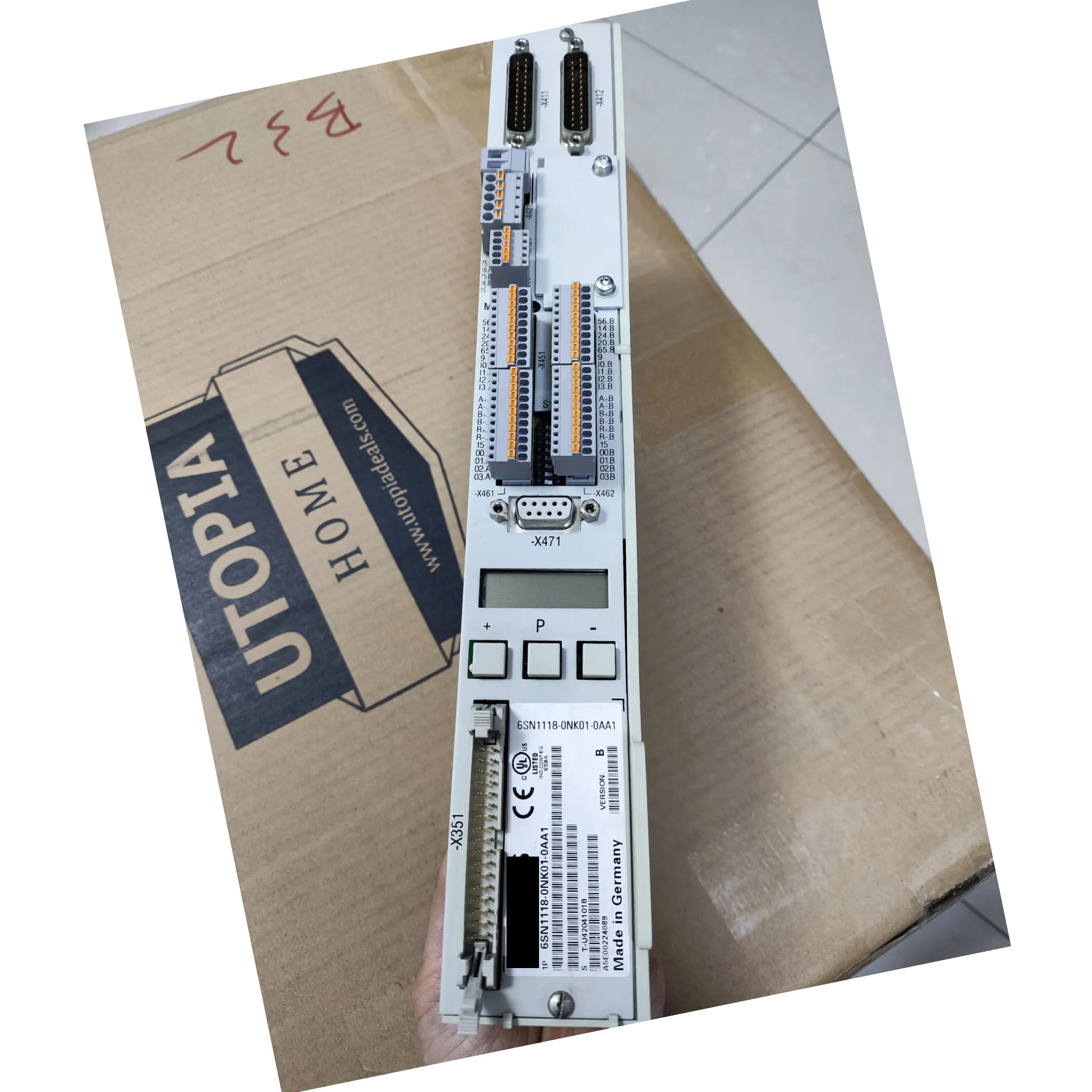 

6SN1118-0NK01-0AA1 Axis card With warranty