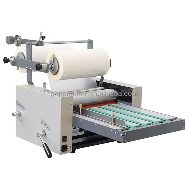 

L388 Cold & Hot Laminator Small Manual Adhesive Laminating Machine
