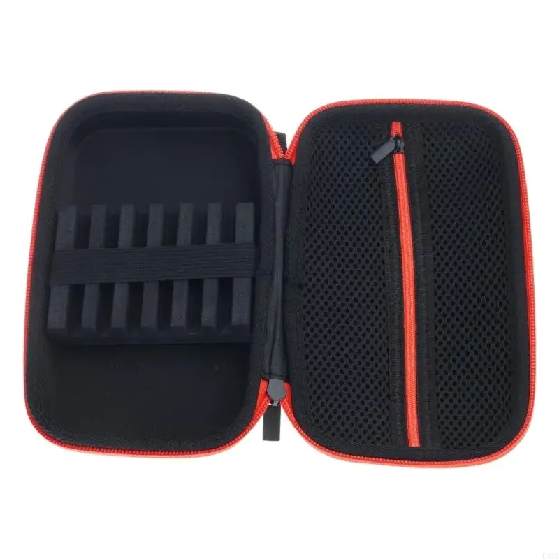 

Professional Soft Steel Organizers Accessory Bag Case Holder Holds 6 Protective Bag