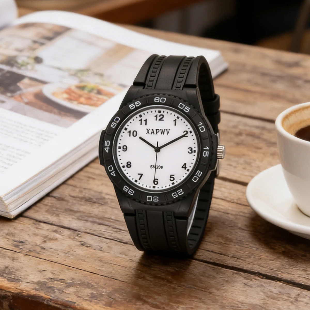 Silicone Quartz Casual Watch, Suitable for Women, Students, and Children, Fashionable and Simple, Durable and Easy to Wear view 4