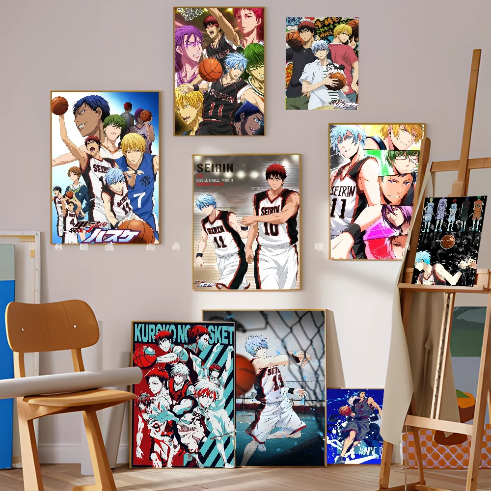 

Kuroko No Basket Classic Vintage Posters HD Quality Wall Art Retro Posters For Home Room Wall Decor