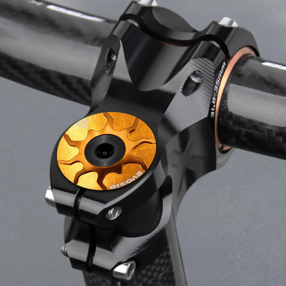 Fahrrad Headset Kappe mit Schraube Fahrrad Headset Abdeckung Aluminium Legierung Fahrrad Vorbau Top Cap für Gabel Steuerrohr Radfahren Zubehör