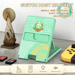 Cool Switch Stand Holder For Switch OLED Playstand Bracket For NS Switch Lite Game Console Adjustable Base Support Charging
