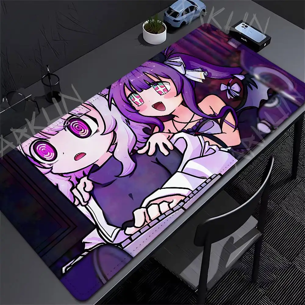 Fashion Rhythm-Based Visual Novel Game Yunyun Syndrome Large Gaming Mouse Pad XXL 900X400 Gamer Computer Table Mat