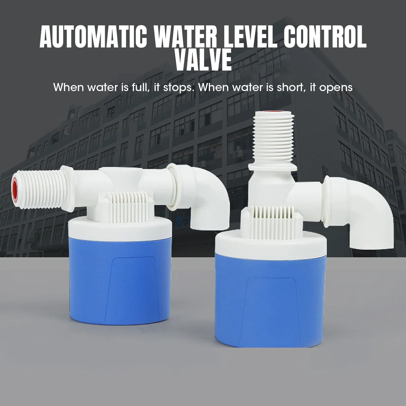 Fully automatic float valve water level controller water stop water full stop tank tower plastic valve water level control valve