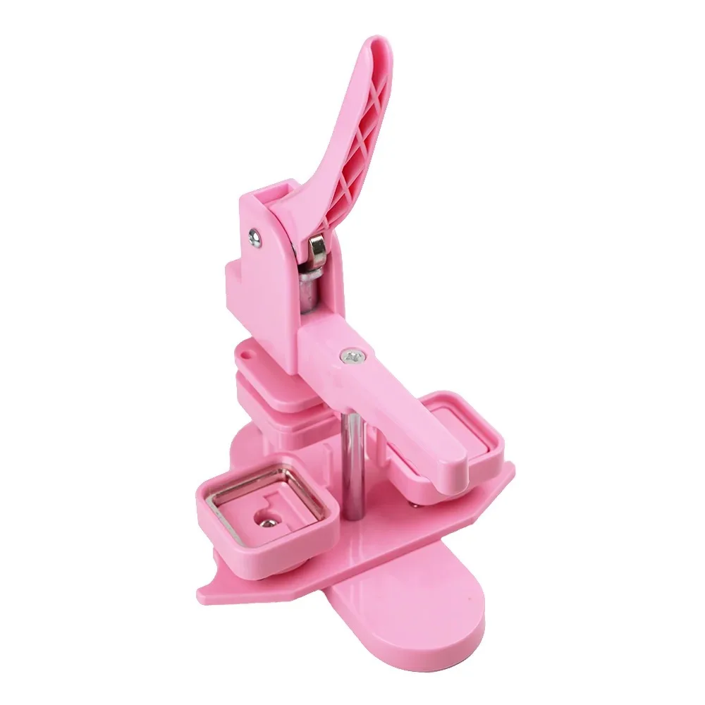

Square Badge Making Machine Customized Name logo 50x50 Button Badge Making Machine