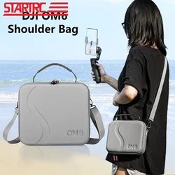 STARTRC Portable Storage Bag For DJI OM6 Carrying Case Travel Shoulder Bag Hangbag For Osmo Mobile 6 Handheld Gimbal Accessories