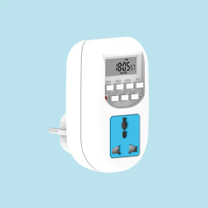 German Multi-purpose Socket, Timer Time Switch, Socket With Protector AL-06B