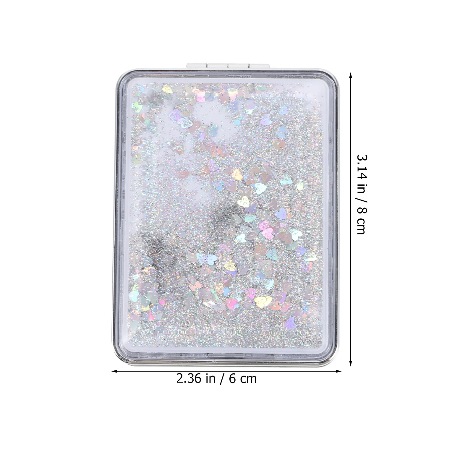 

Compact Mirror Vintage High Quality Foldable Tiny Mirror for Women Small Handbag Makeup Essential on The Go Compact Mirrors