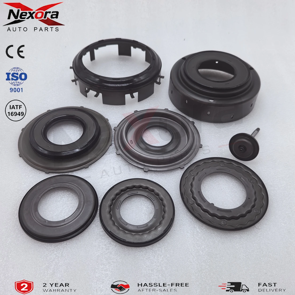 Brand-New 8Pcs M11 Automatic Transmission Piston Assembly Kit QR640AHA 6-Speed 200200D-YC For SsangYong Geely Car Accessories