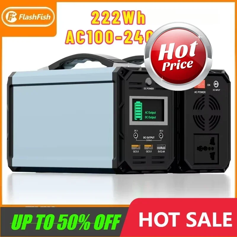 

2025 G300 Outdoor Power Supply 300Wh Portable Energy Storage Power Supply AC100-240V Live Camping