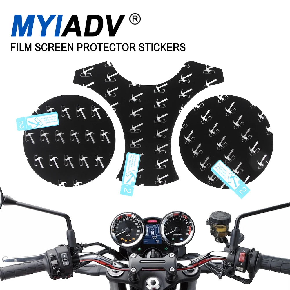 Motorcycle Film Screen Protector Stickers For Kawasaki Z 900 RS Z900RS 2017-2019 2020 2021 Dashboard Cluster Scratch Protection