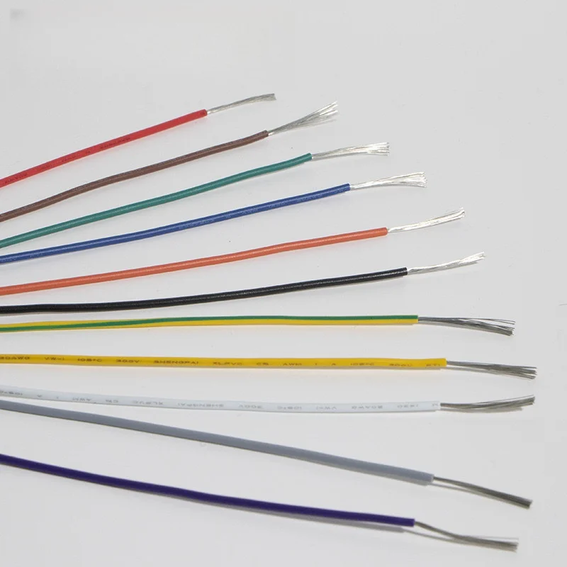 10/20/50M UL10064 FEP Wire 26/28/30/32/34/36/40AWG  Plastic Ultra Fine Micro Litz Wires Solder High Conductivity Copper Cable