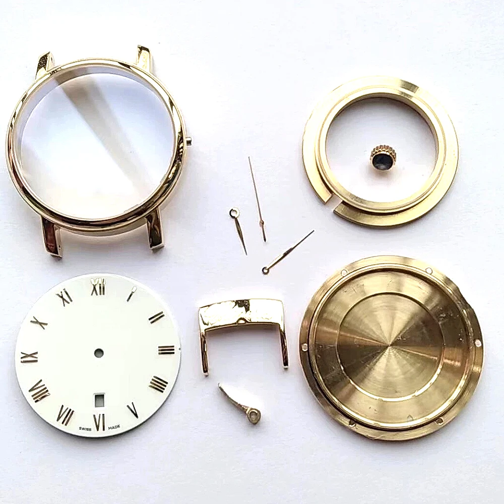 

Корпус часов «сделай сам» для механизма 2824, диаметр 40 мм, толщина 10 мм, для ремонта часов серии LUC