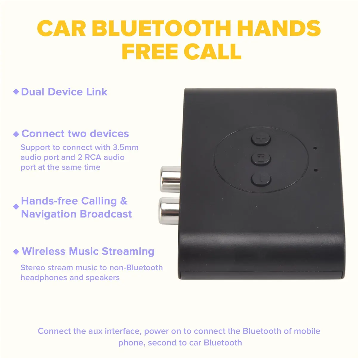 

Аудиоприемник Brave-Bluetooth 5.3 NFC USB U Disk RCA 3,5 мм AUX USB Стерео музыкальный беспроводной адаптер для усилителя автомобильного динамика