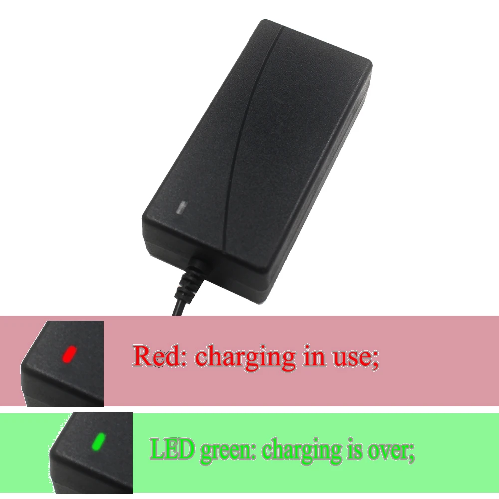 Зарядное устройство для литиевых аккумуляторов 12,6 в, 5 А постоянного тока, 5,5*2,1 мм, 1,35 * мм постоянного тока