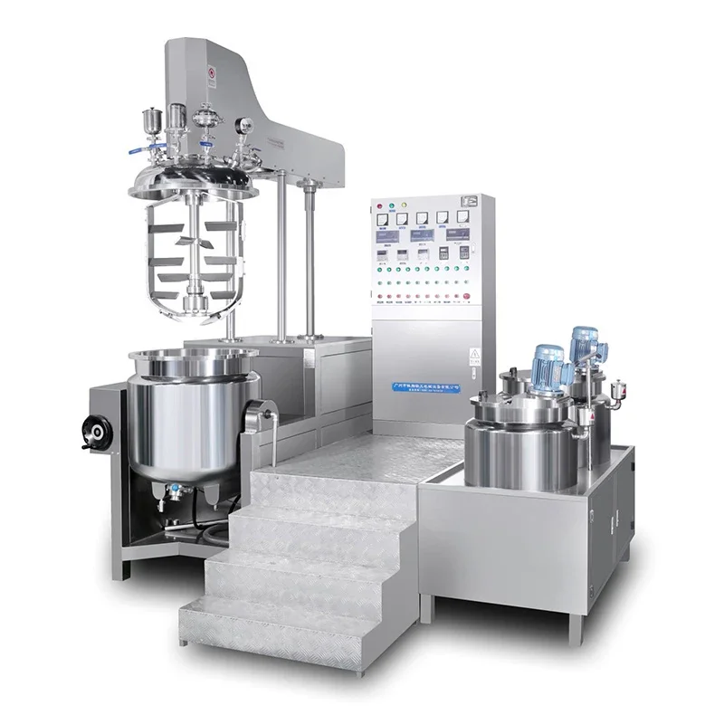 APVO Vacuum Emulsifying Mixer Tank for Cosmetics Make Up Product Process Homogeneous Mixing Machine