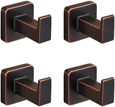 

Крючки для полотенец FORBATH из бронзы - настенные крючки для халатов из бронзы с эффектом состаривания (комплект из 4 шт.)