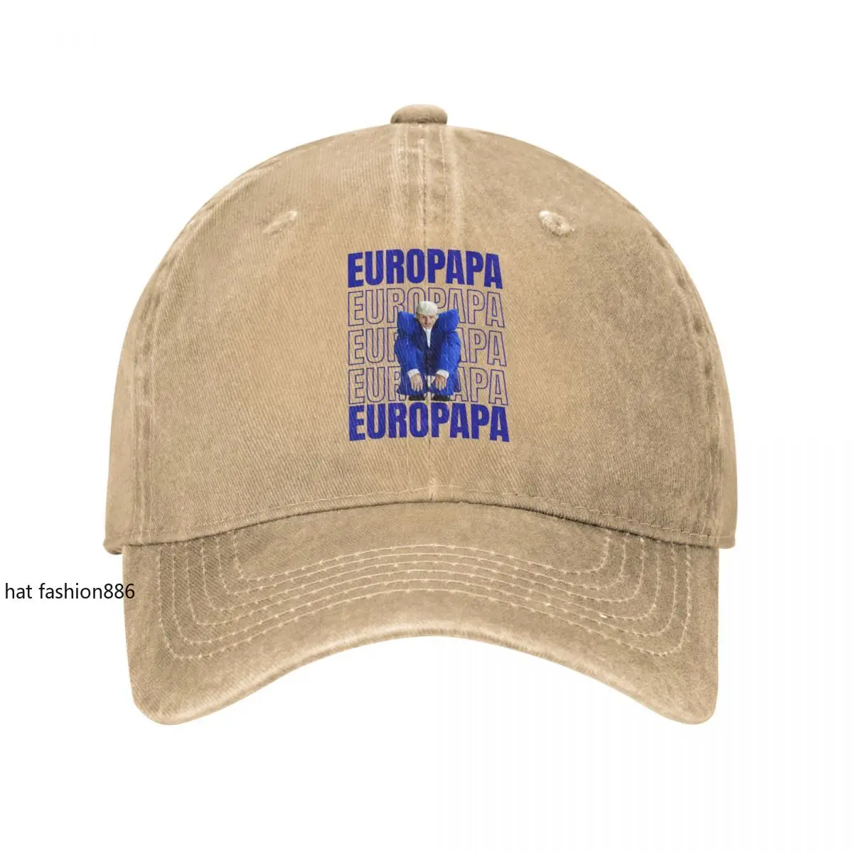 Retro Eurovision Joost Klein Europapa 2024 Baseball Caps Men Women Distressed Denim Snapback Hat Outdoor Summer Caps Hat