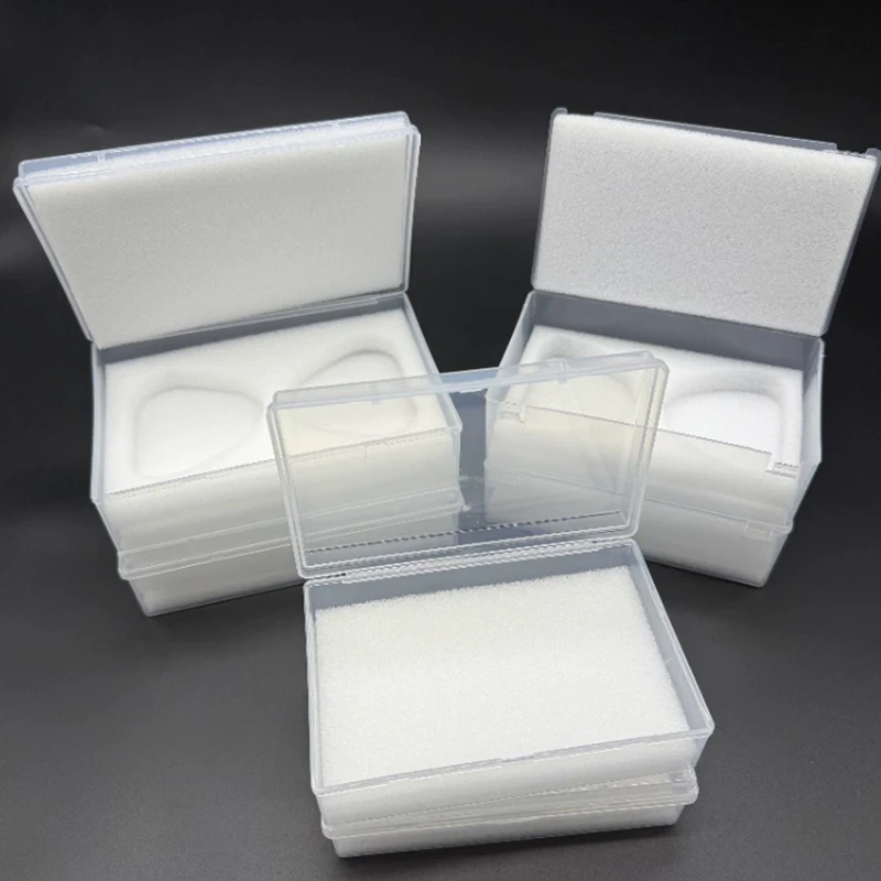 Hot Dental Tooth Model Implant Storage Box Dental Denture Special Delivery Box With Sponge Plaster Plastic Model Placement Box