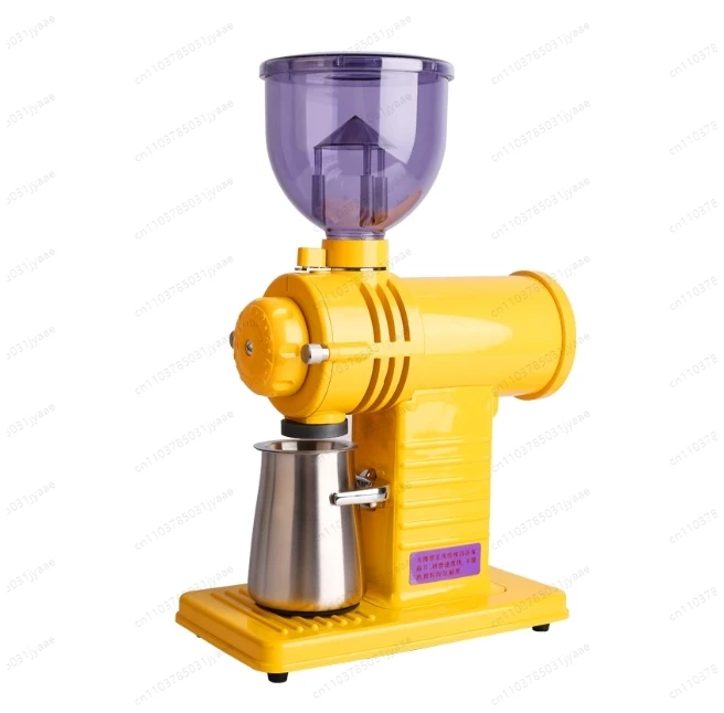 110V Commercial Electric Bean Grinder, Small Fuji Ghost Tooth Grinding Disc, Small Steel Cannon Coffee Bean Grinding