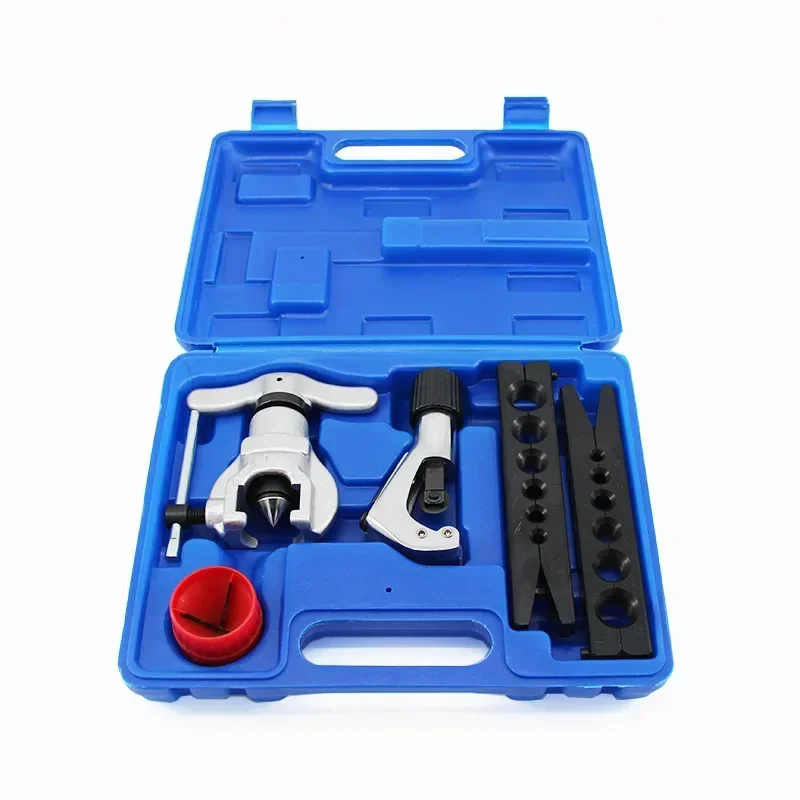 6 Hole SAE Eccentric Flaring Tool Kit CT-806AM-F Expands 9mm Copper Tubes Square Plastic Box