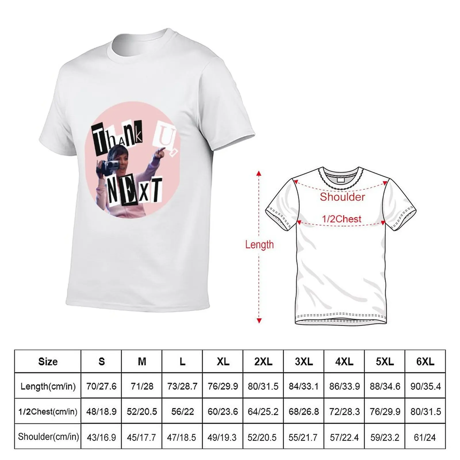 قميص تي شيرت مخصص تي شيرت كريس تي شيرت u طباعة عالية شكرًا القميص التالي مصمم القطن رجل t الجودة #5