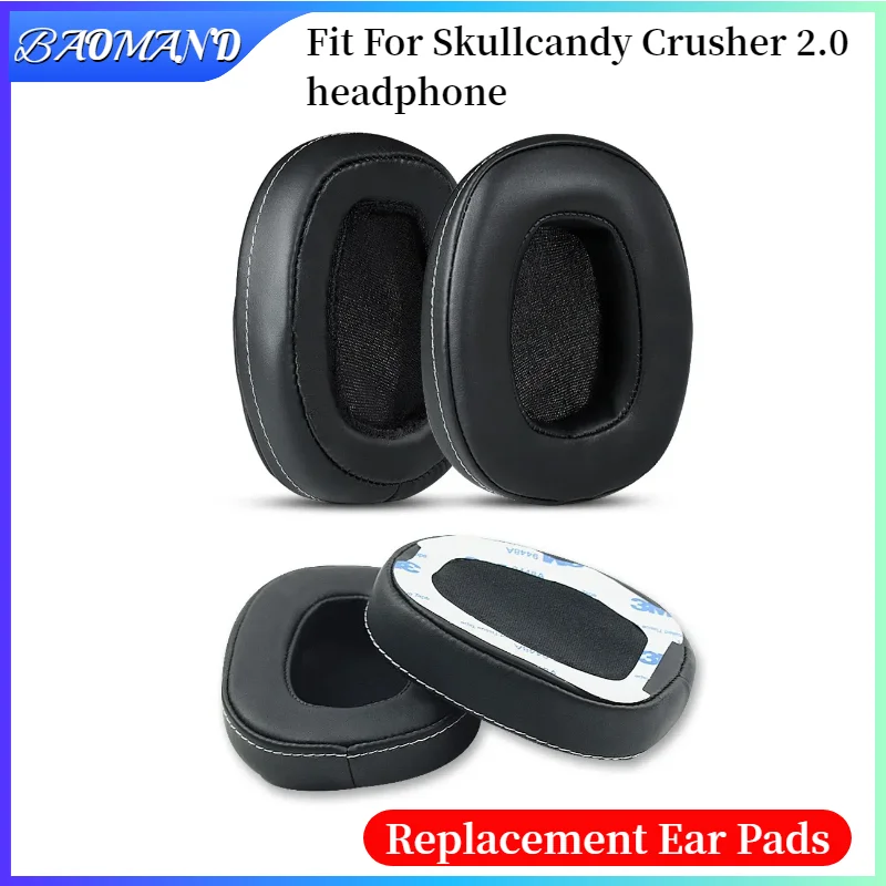 

1Pair Replacement Earpads Foam Ear Pads for Skullcandy Crusher 2.0 Headphones Earmuff/Earphone Sleeve Headset